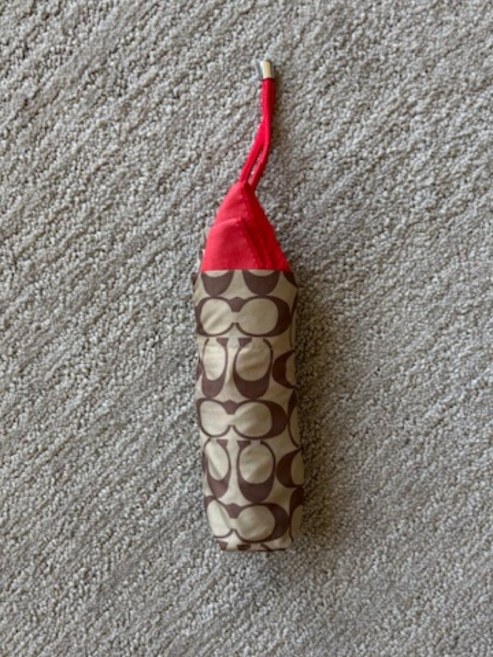 Coach Umbrella Compact Size in Perfect Condition